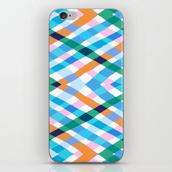 The rustic link based on tenun ikat iPhone Skin