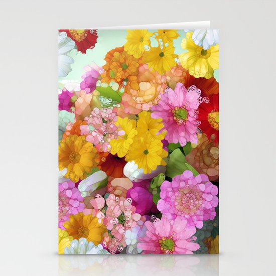 May the Flowers Be With You Stationery Cards
