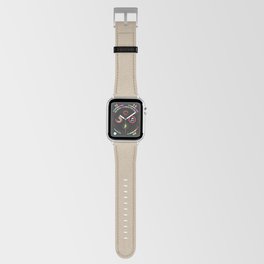 Sand Dust Tan Solid Color Pairs To PPG Best Beige PPG1085-4 All One Shade Hue Apple Watch Band