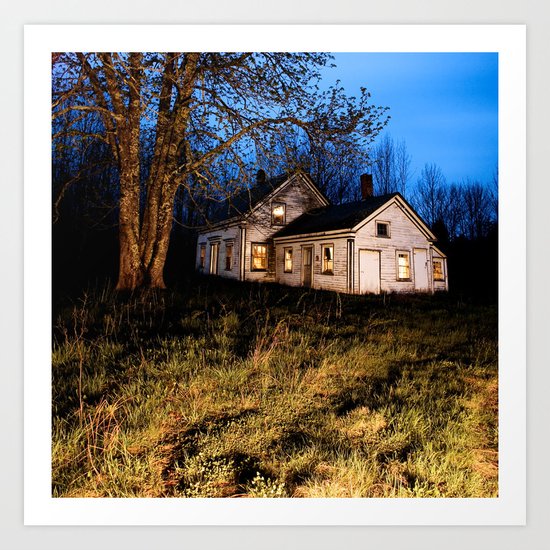 Lights are On Art Print