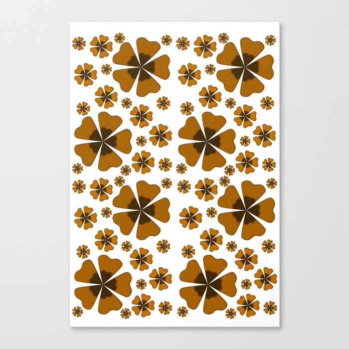 Clover happiness 253 Canvas Print