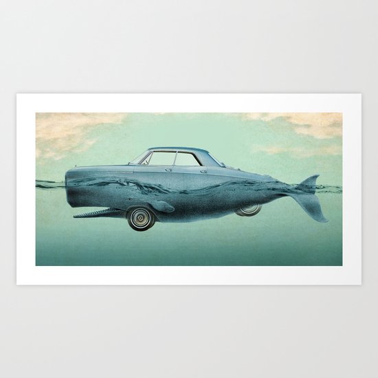 the Buick of the sea Art Print