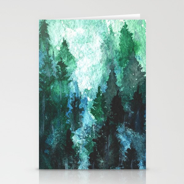 NorCal Forest Stationery Cards