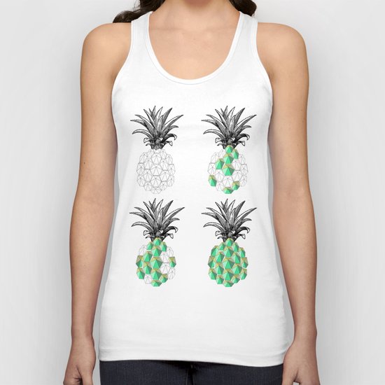 life of a pineapple Unisex Tank Top