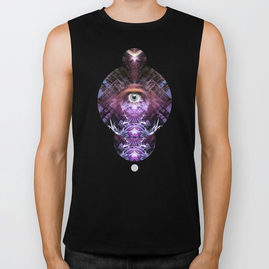 Eye of the Beholder Biker Tank