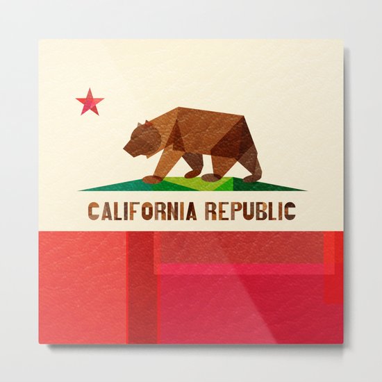 California Metal Print