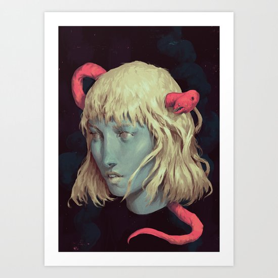 Ghost I Art Print