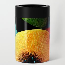Inner Fruit - Abstract Minimalist Digital Retro Poster Art Can Cooler