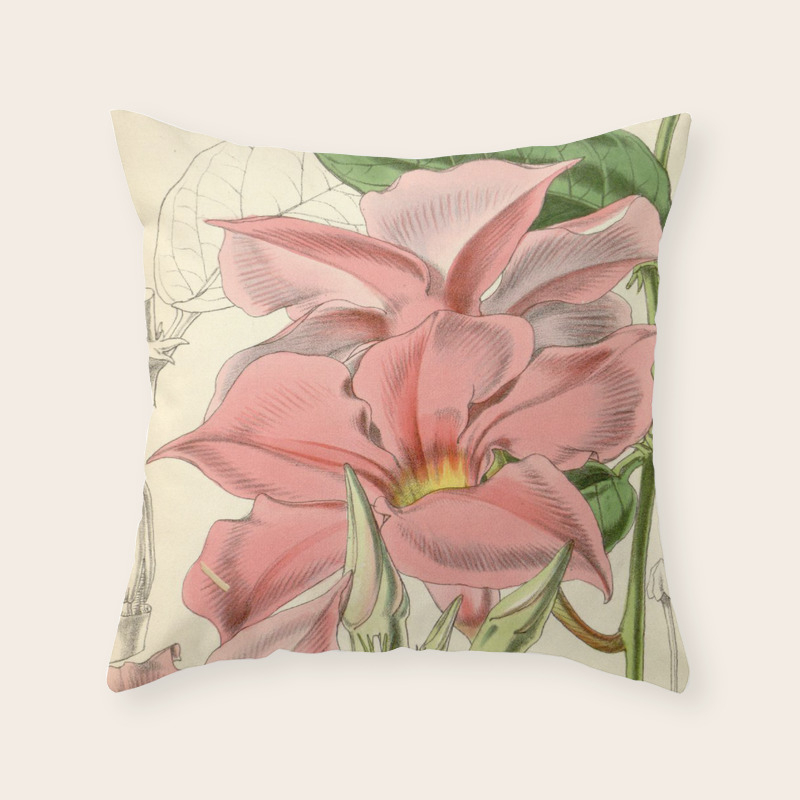 Sweet Botanical Throw Pillow By Odyssey8 Society6