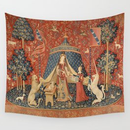 The Lady And The Unicorn Wall Tapestry
