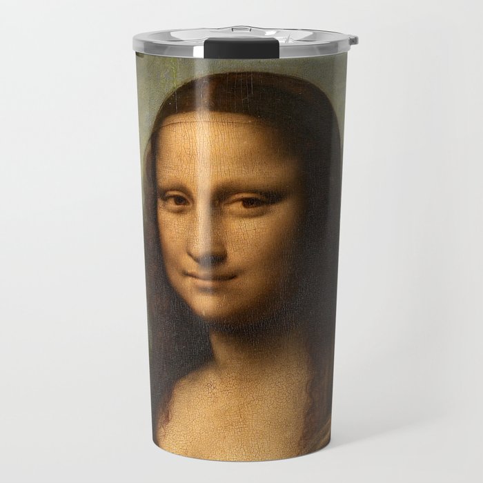 Mona Lisa by Leonardo da Vinci Travel Mug