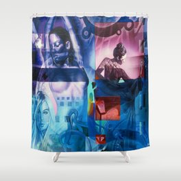 Sleight of Hand Shower Curtain