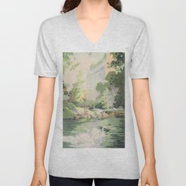 Central Park V Neck T Shirt