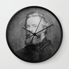 Joseph Oriel Eaton -portrait of Herman Melville Wall Clock