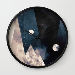 Escape, from planet earth Wall Clock