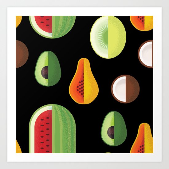 Fruity Art Print