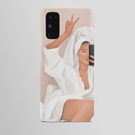 Morning Selfie Android Case