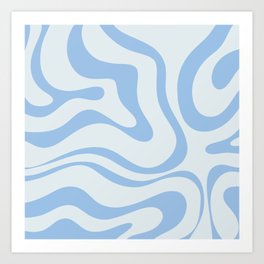 Baby-blue Art Prints to Match Any Home's Decor