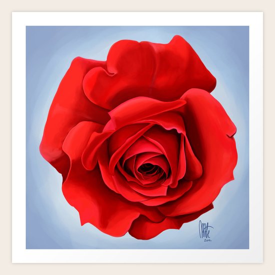 Rose Art Print