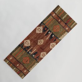 Belouch  Antique Khorassan Northeast Persian Rug Yoga Mat