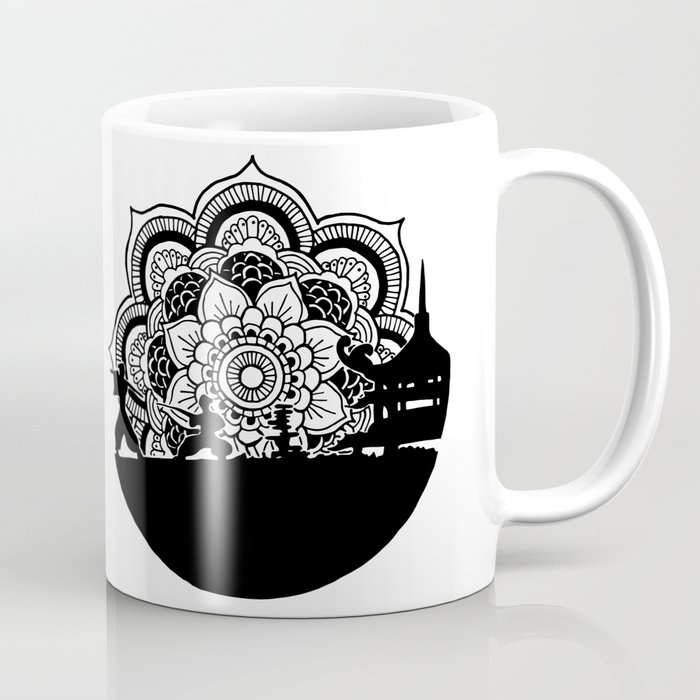 Monk Mandala Coffee Mug