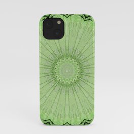 Transparent lacy glass kaleidoscope iPhone Case