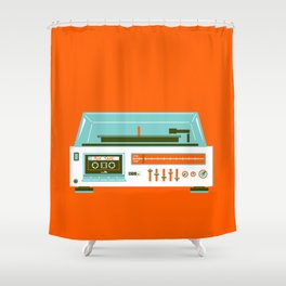Mix Tape - I love the 80s Shower Curtain