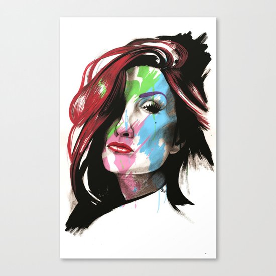 Heather Canvas Print