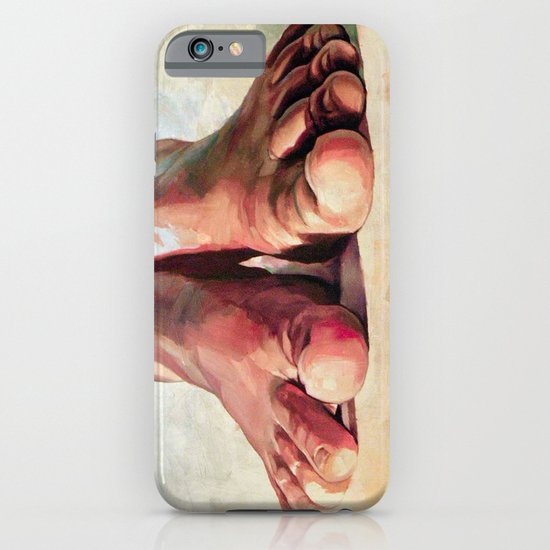 Pensando con los pies iPhone & iPod Case