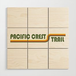 Pacific Crest Trail Wood Wall Art