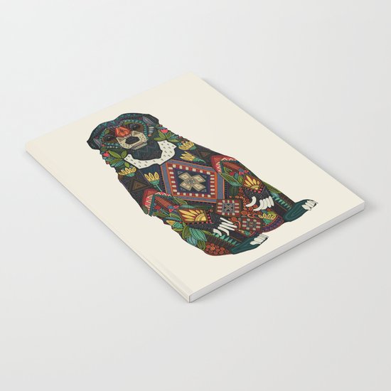 sun bear almond Notebook