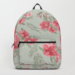 Winter Floral Backpack