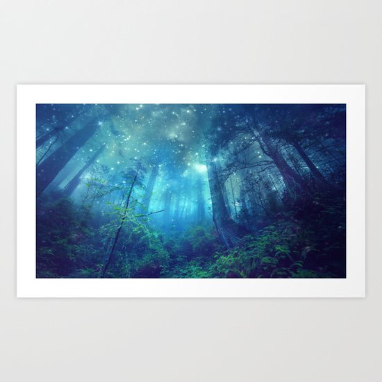 Enchanted Forest Art Print