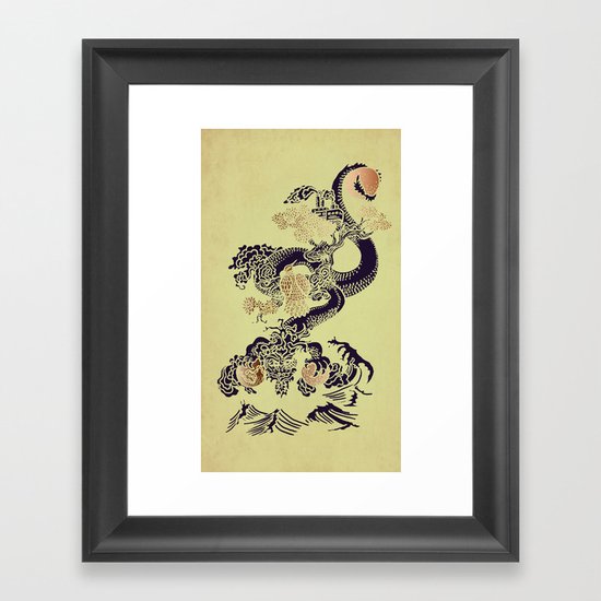 Shen-Lung Framed Art Print