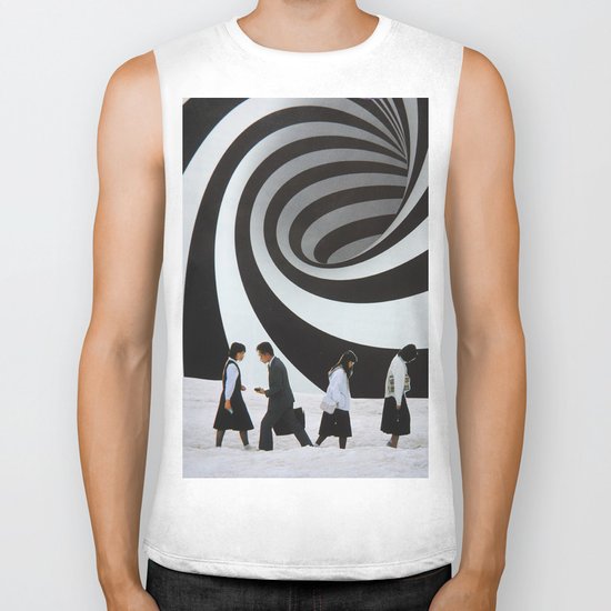Back and Forth Biker Tank