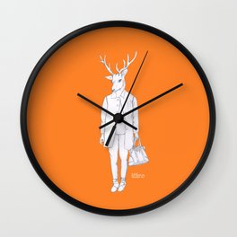 Deerman Wall Clock