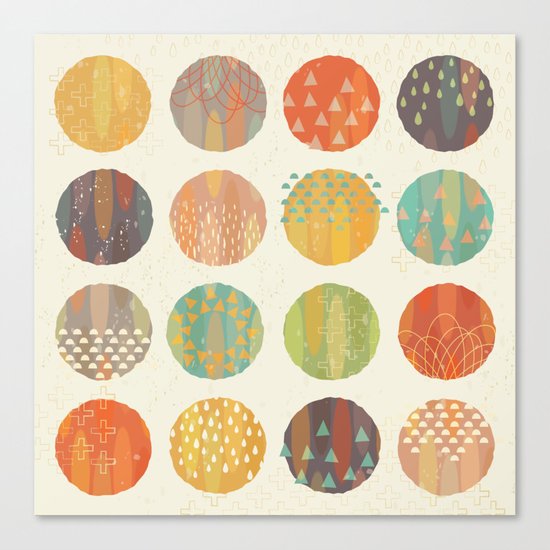 CELESTIAL BODIES Canvas Print