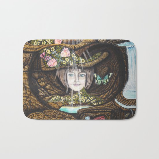 La source de l'amour Bath Mat
