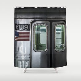 New York City Subway Shower Curtain