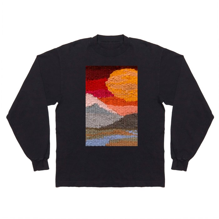 Sunset Tapestry Long Sleeve T Shirt