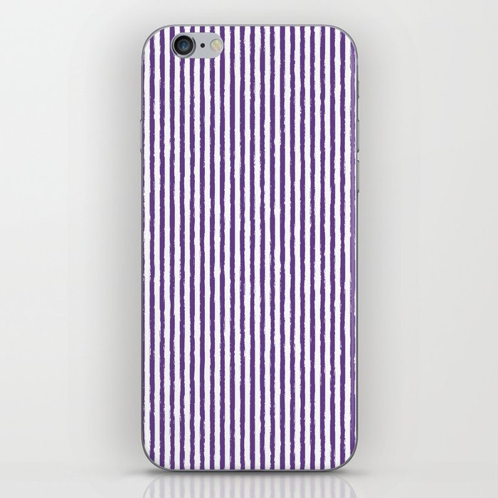 Purple Whimsical Lines iPhone Skin