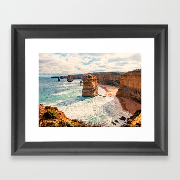 Great Ocean Road Twelve Apostles Fine Art Print  • Travel Photography • Wall Art Framed Art Print