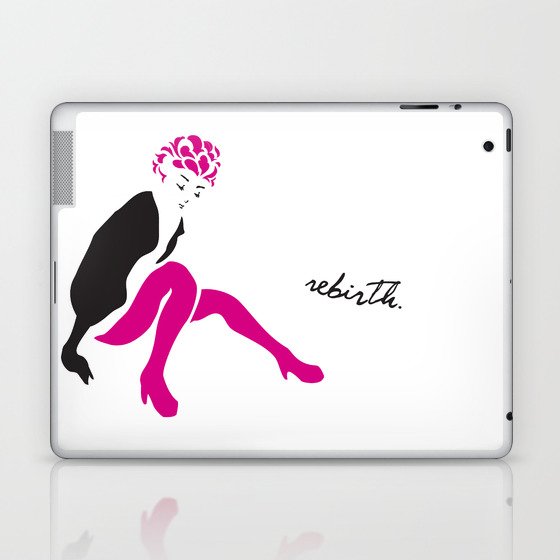 STAND UP WHEN YOU FALL Laptop & iPad Skin