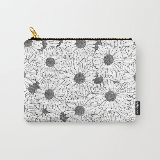 Daisies Carry-All Pouch