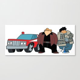 Cops Canvas Print