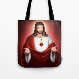 Divine Mercy, Faustina, Sacred Heart of Jesus Tote Bag