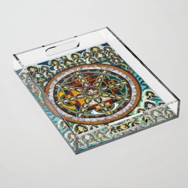 Buddhist Thangka Mandala  Acrylic Tray