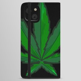 Don't Panic All Organic - Funny Weed Marijuana Cannabis iPhone Wallet Case