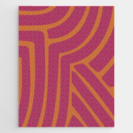 Abstract Stripes XIV Jigsaw Puzzle