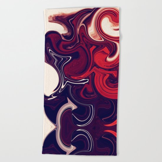 Hot like fire #1 #Red #Summer Beach Towel